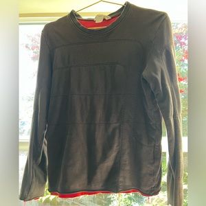 Archival Comme de Garçons distressed & layered long sleeve